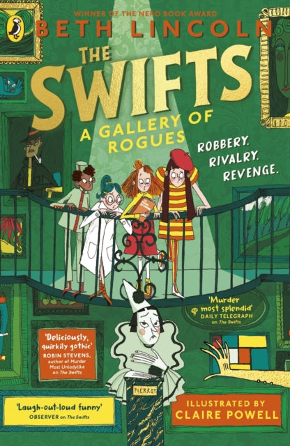 The Swifts: A Gallery of Rogues by Beth Lincoln 9780241536476