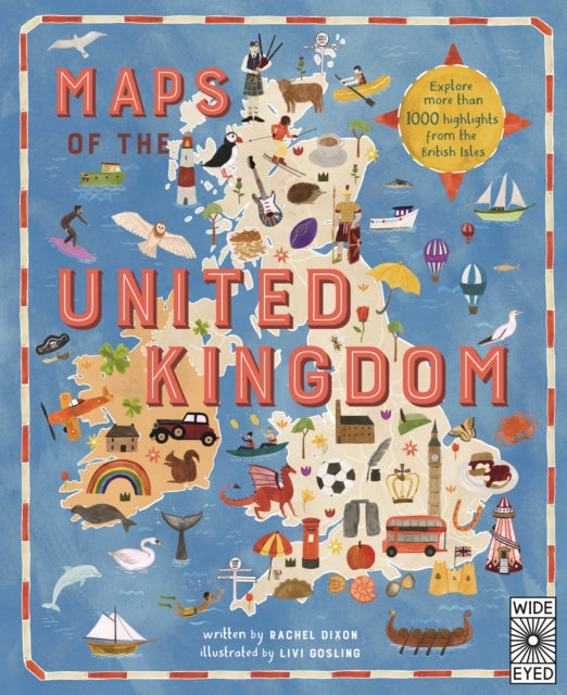 Maps of the United Kingdom by Rachel Dixon 9780711297708