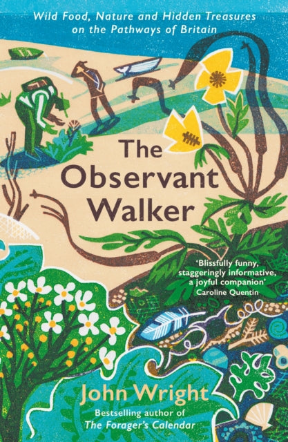 The Observant Walker : Wild Food, Nature and Hidden Treasures on the Pathways of Britain by John Wright 9781788166881