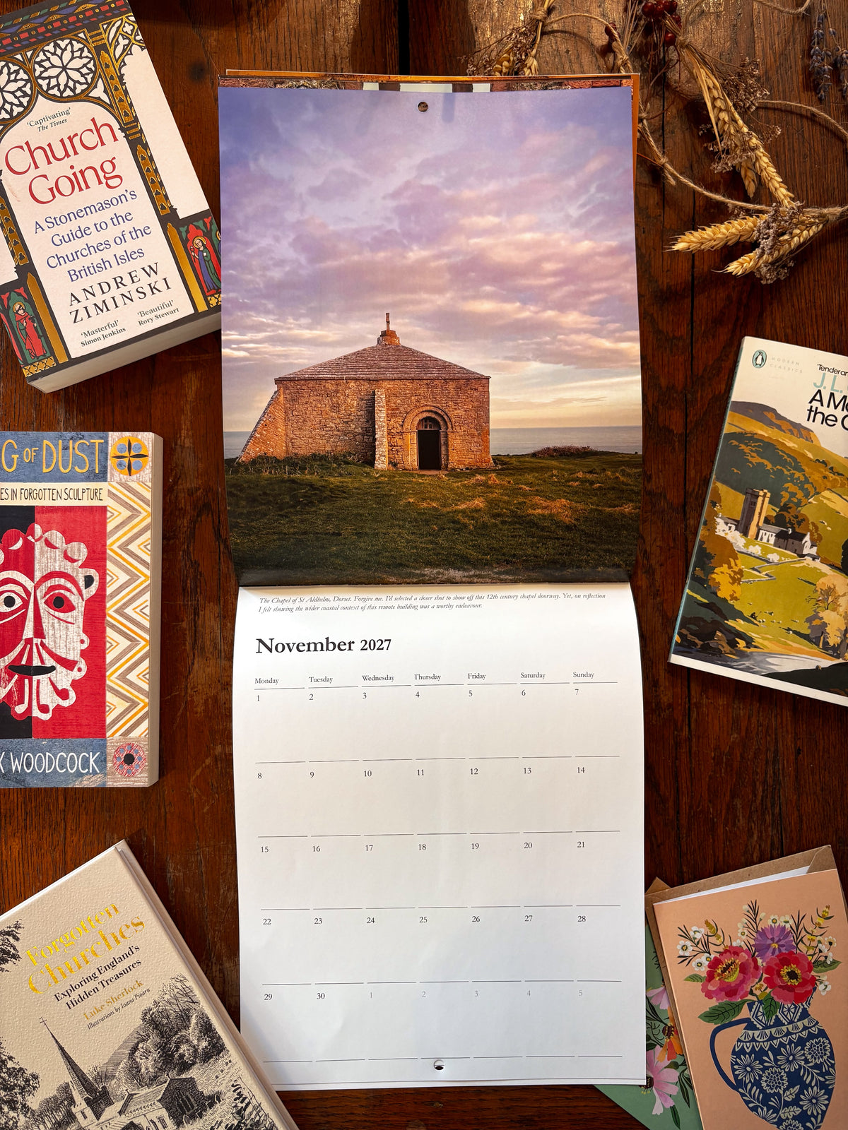 English Church Doors 2027 Calendar