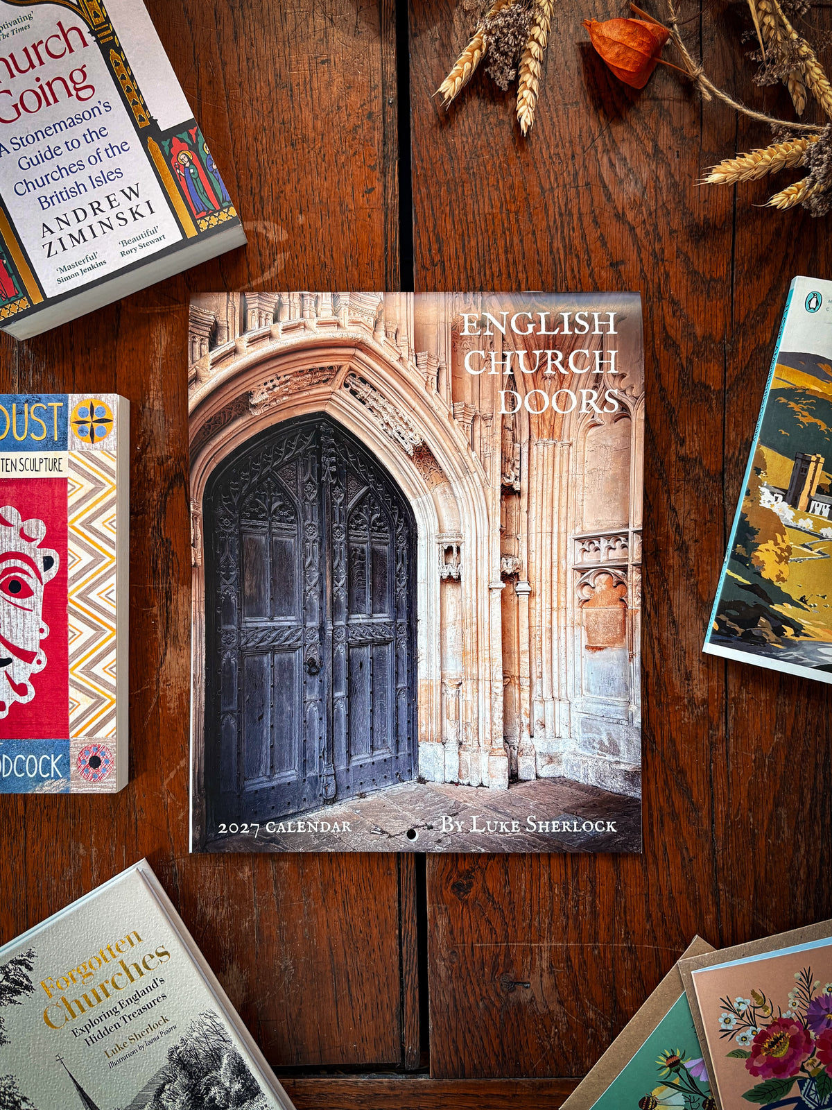 English Church Doors 2027 Calendar