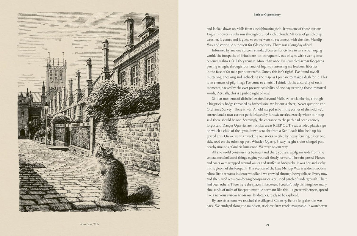 An English Pilgrim : Discovering England's Ancient Ways (Signed Edition)