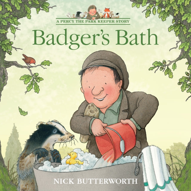 Badger’s Bath by Nick Butterworth 9780008642112