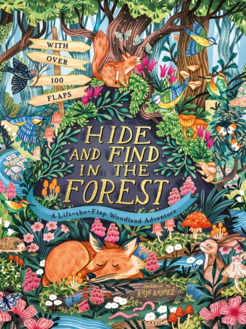 Hide and Find in the Forest: A Lift-the-Flap Woodland Adventure by Scholastic 9780702329944