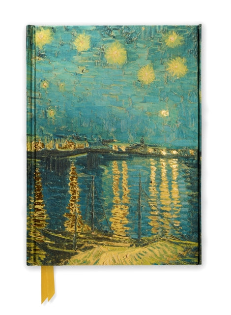 Vincent van Gogh: Starry Night over the Rhone (Foiled Journal) by Flame Tree Studio 9780857756626