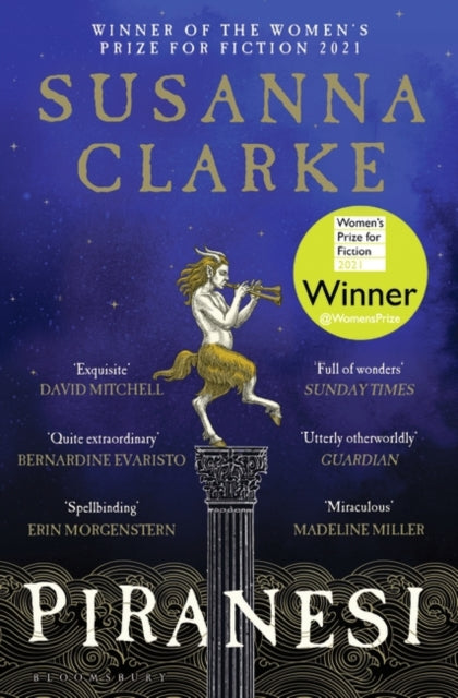 Piranesi : WINNER OF THE WOMEN'S PRIZE 2021 by Susanna Clarke 9781526622433