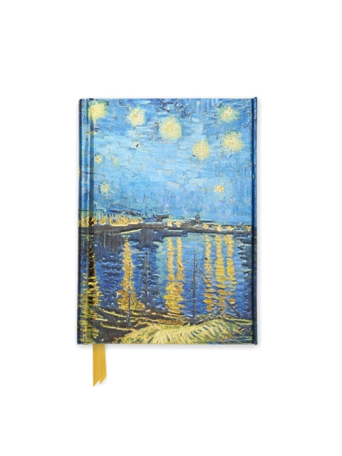 Vincent van Gogh: Starry Night over the Rhone (Foiled Pocket Journal) by Flame Tree Studio 9781783616763