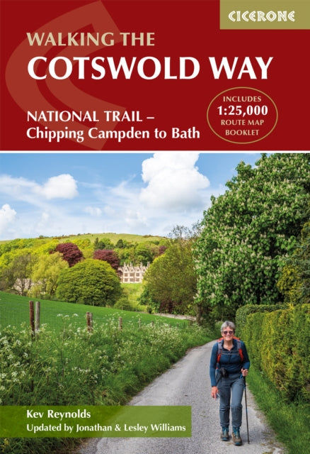 The Cotswold Way : NATIONAL TRAIL Two-way trail guide - Chipping Campden to Bath by Kev Reynolds 9781786312105