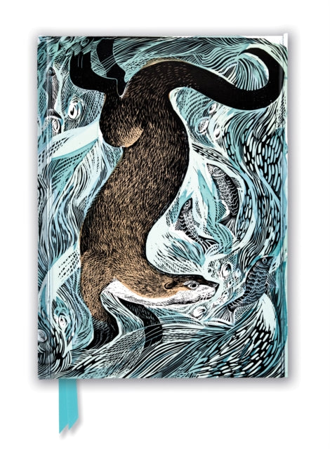 Angela Harding: Fishing Otter (Journal) by Flame Tree Studio 9781787558021