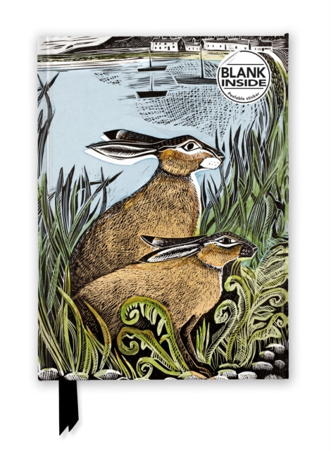 Angela Harding: Rathlin Hares (Foiled Blank Journal) by Flame Tree Studio 9781804172056