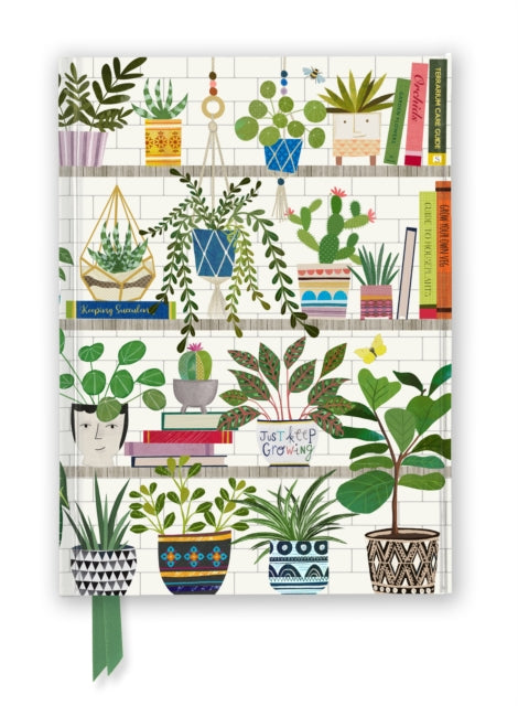 Georgia Breeze: Books & Plants (Foiled Journal) by Flame Tree Studio 9781804178591