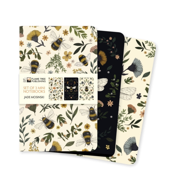 Jade Mosinski Set of 3 Mini Notebooks by Flame Tree Studio 9781804178812