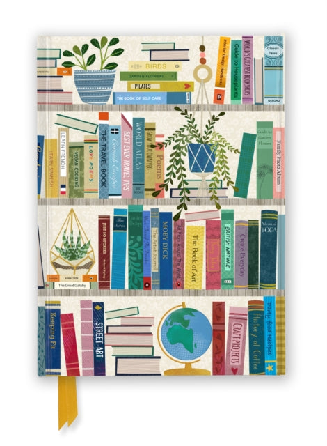 Georgia Breeze: Bookshelves (Foiled Journal) by Flame Tree Studio 9781804178836