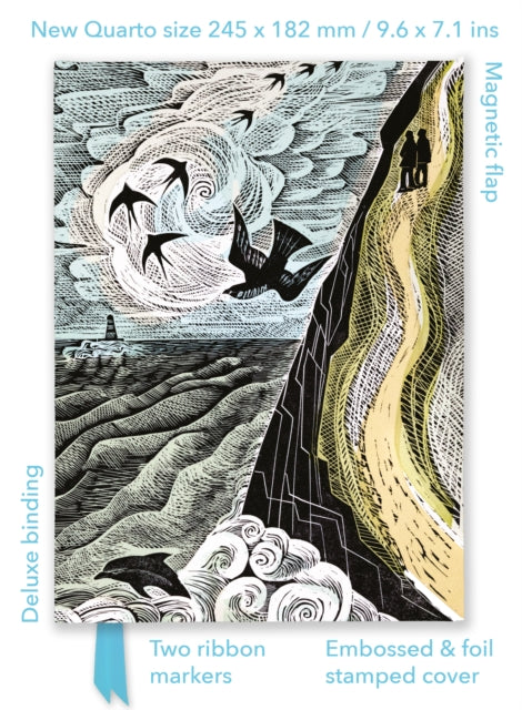 Angela Harding: Cornish Path (Quarto Journal) by Flame Tree Studio 9781804179017