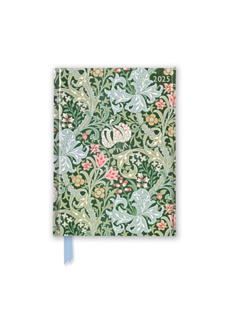 William Morris: Golden Lily 2025 Luxury Pocket Diary Planner - Week to View by Flame Tree Studio 9781835621516