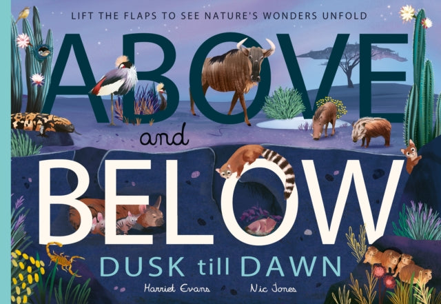 Above and Below: Dusk till Dawn : Lift the flaps to see nature's wonders unfold by Harriet Evans 9781838916480