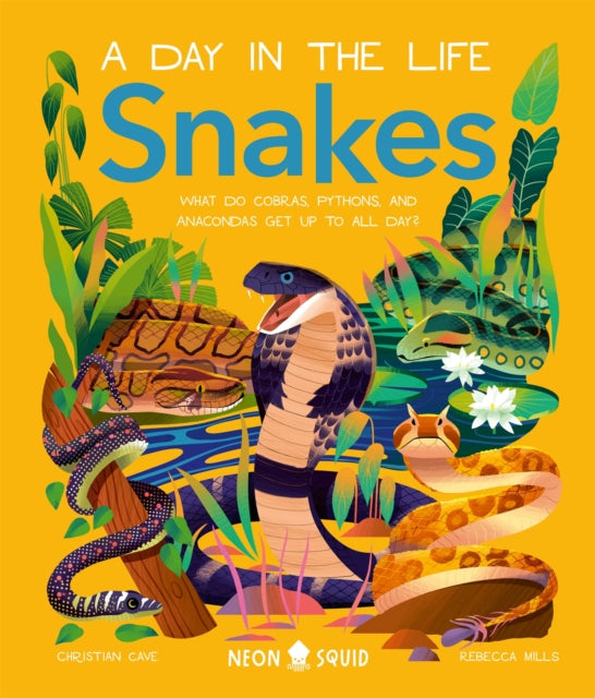 Snakes (A Day in the Life) : What Do Cobras, Pythons, and Anacondas Get Up to All Day? by Christian Cave 9781838993269
