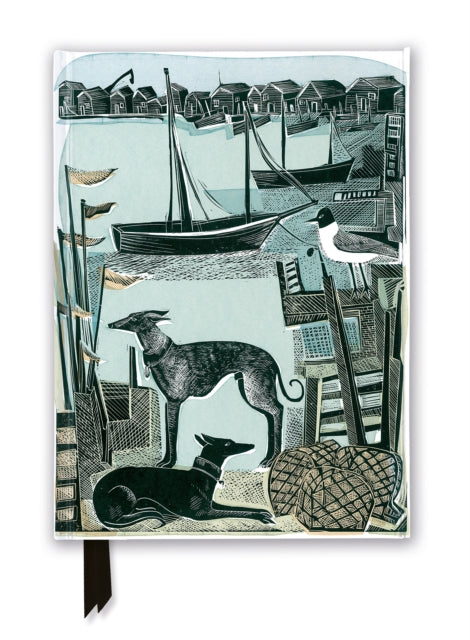 Angela Harding: Harbour Whippets (Journal) by Flame Tree Studio 9781839642944