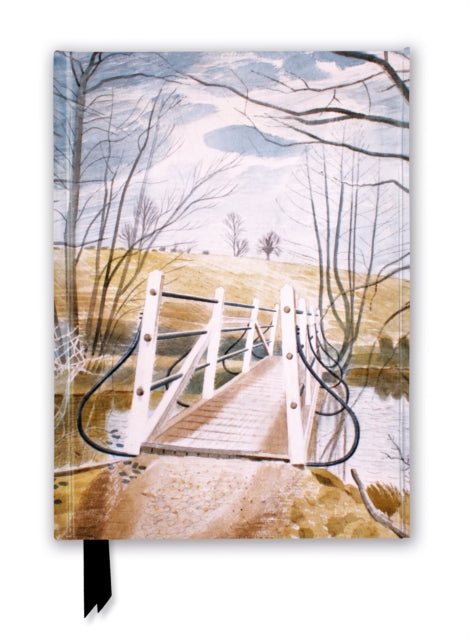 Eric Ravilious: Iron Bridge at Ewenbridge (Foiled Journal) by Flame Tree Studio 9781839644559