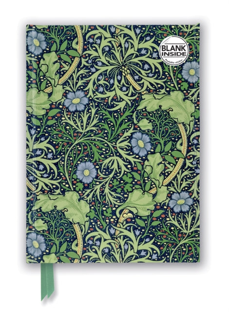 William Morris: Seaweed (Foiled Blank Journal) by Flame Tree Studio 9781839648595