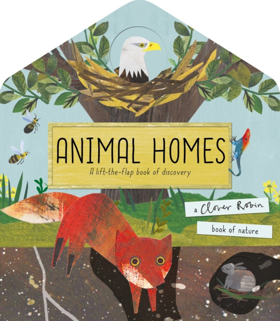 Animal Homes : A lift-the-flap book of discovery by Libby Walden 9781848578418