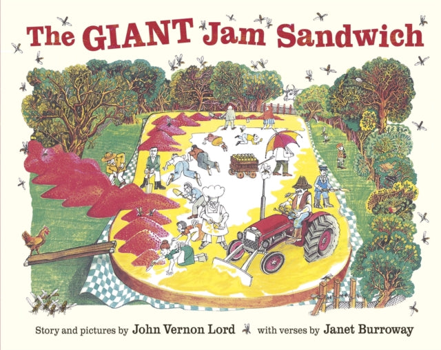 The Giant Jam Sandwich by Janet Burroway 9781849413442