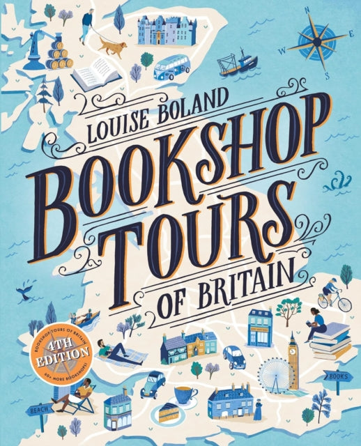 Bookshop Tours of Britain by Louise Boland 9781912054473