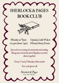 Sherlock & Pages Book Club - 22 June 2026