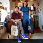 Natural Tote - Sherlock & Pages
