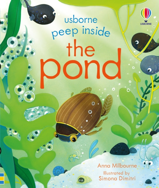 Peep Inside the Pond by Anna Milbourne 9781803703350