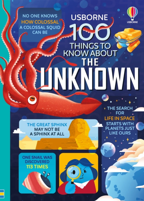 100 Things to Know About the Unknown : A Fact Book for Kids by Jerome Martin 9781803705286